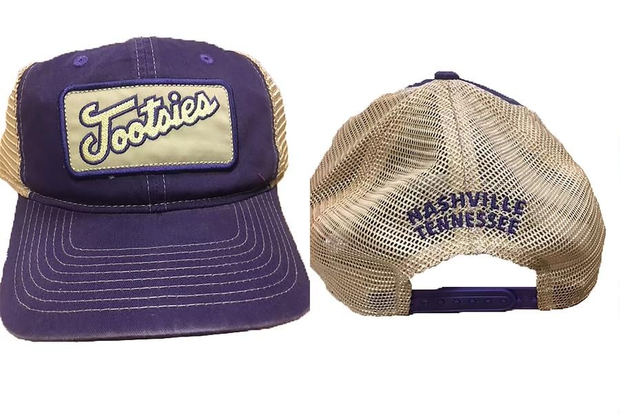 Generic Tootsie’s Hat, Classic Headwear for Music Enthusiasts, Purple
