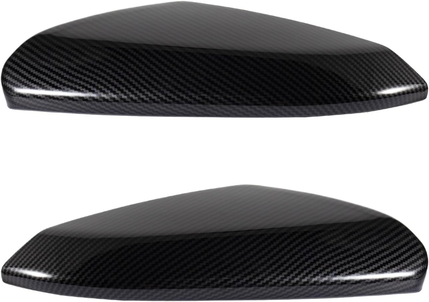 Carbon Fiber Pattern Pattern Door Rearview Mirror Cover Cap Housing Fit for Honda Fit for Civic 10th 2016-2021 Car