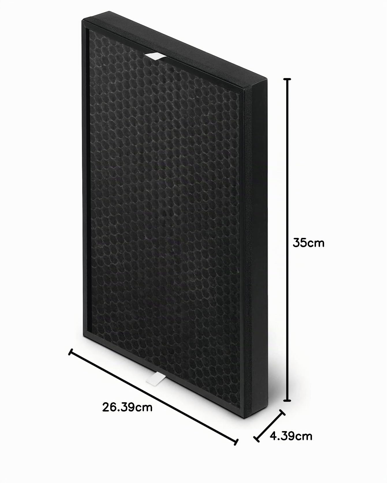 Rowenta Filtre 2-en-1 charbon actif et Allergy+ pour purificateur d’air Pure Air Essential de Rowenta, Accessoire officiel XD6220F0, Noir
