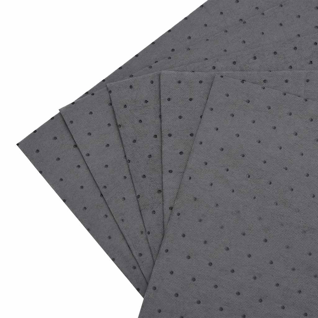 Mangloder - Panno per legare l'olio, 25 pezzi, grigio, in polipropilene, 40 x 50 cm, perforato, per officina e cura dei veicoli, assorbenti contro olio, acqua e bevande, compatti, conservabili