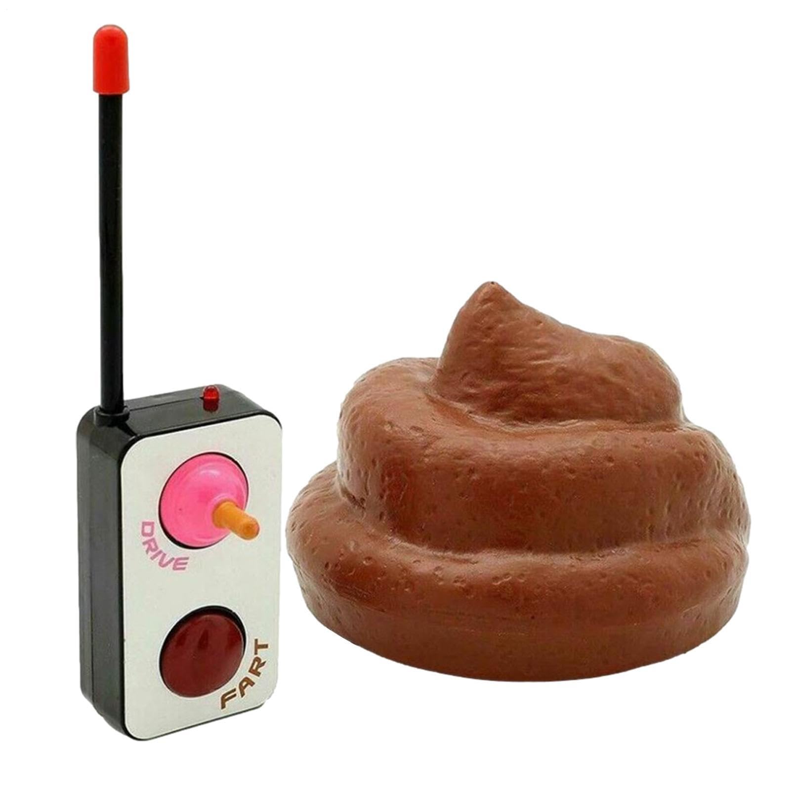 Poop Toys For Kids – 360 Rotating Electric, Crap Vehicle, Remote Control Car Featuring Sound Effects And Action | Funny Toy Trick Joke Prank Games For April Fools Family Celebration