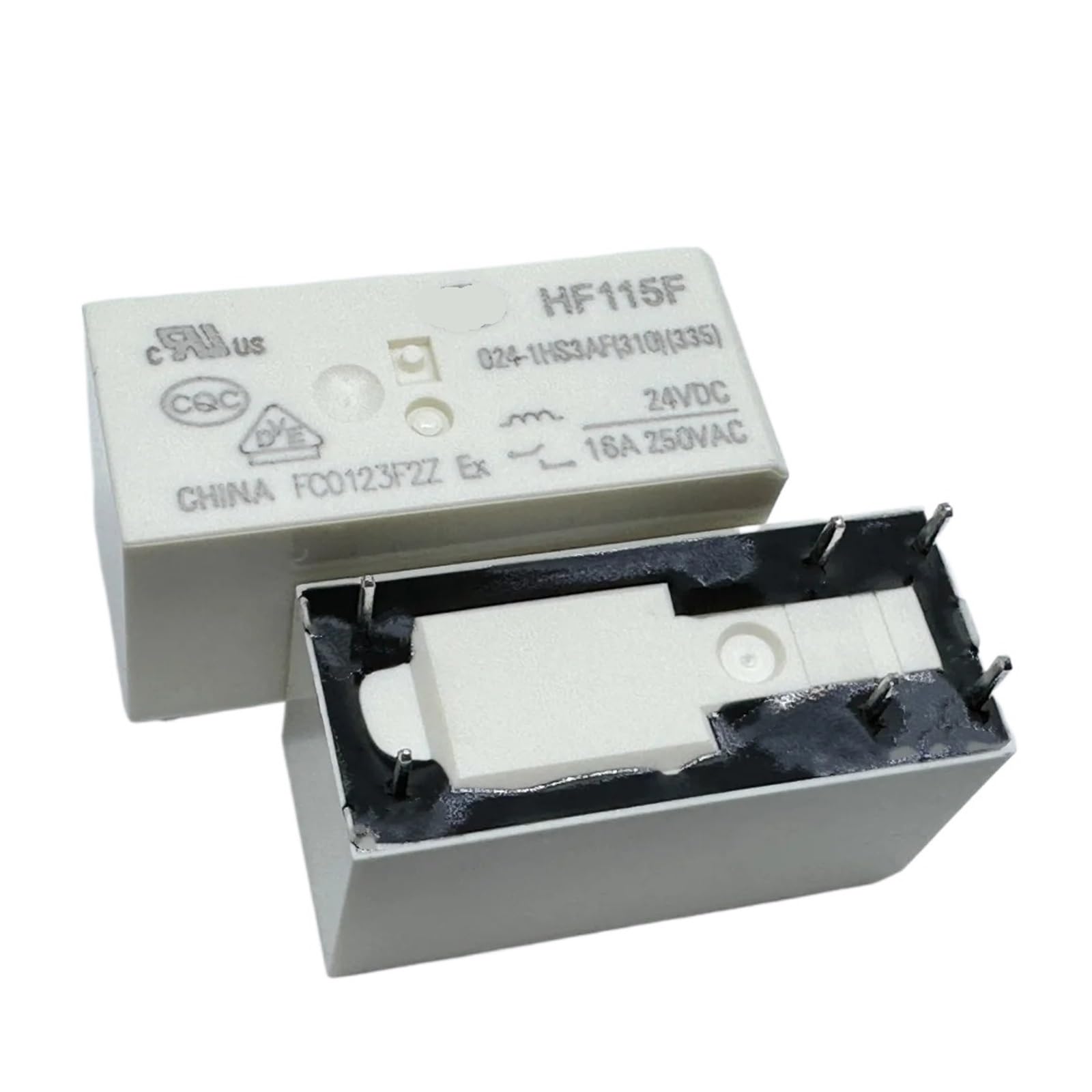 PKNVKZIDK 1pc HF115F 024-1HS3AF Relay 6pins