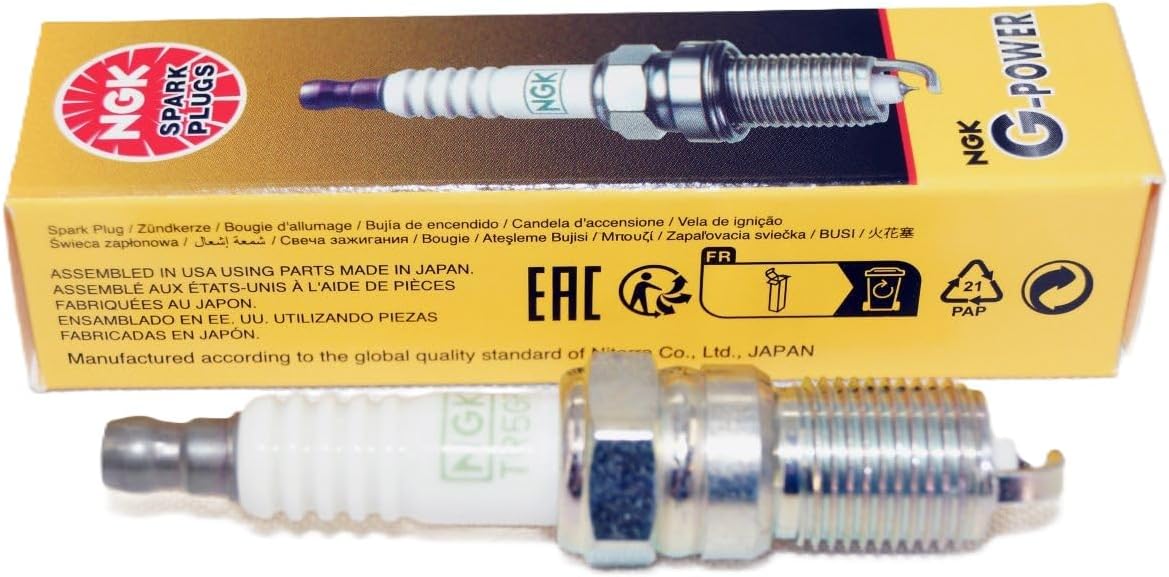 (8-Pack) NGK Spark Plugs TR5GP (Stock # 3186)