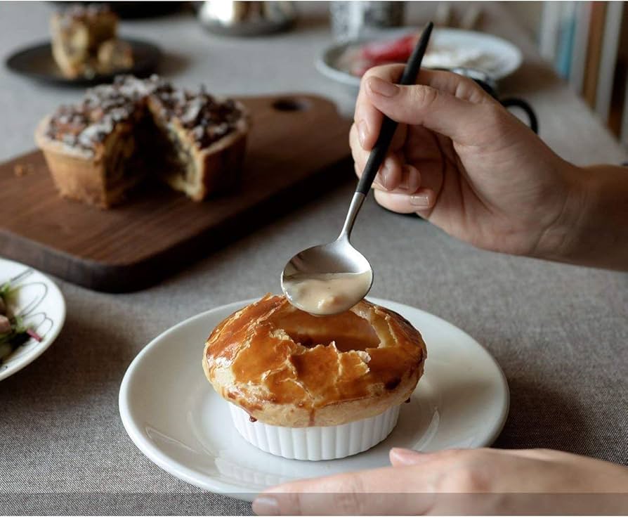 クチポール GOA ターコイズ＆ゴールド ケーキフォーク+ティースプーン