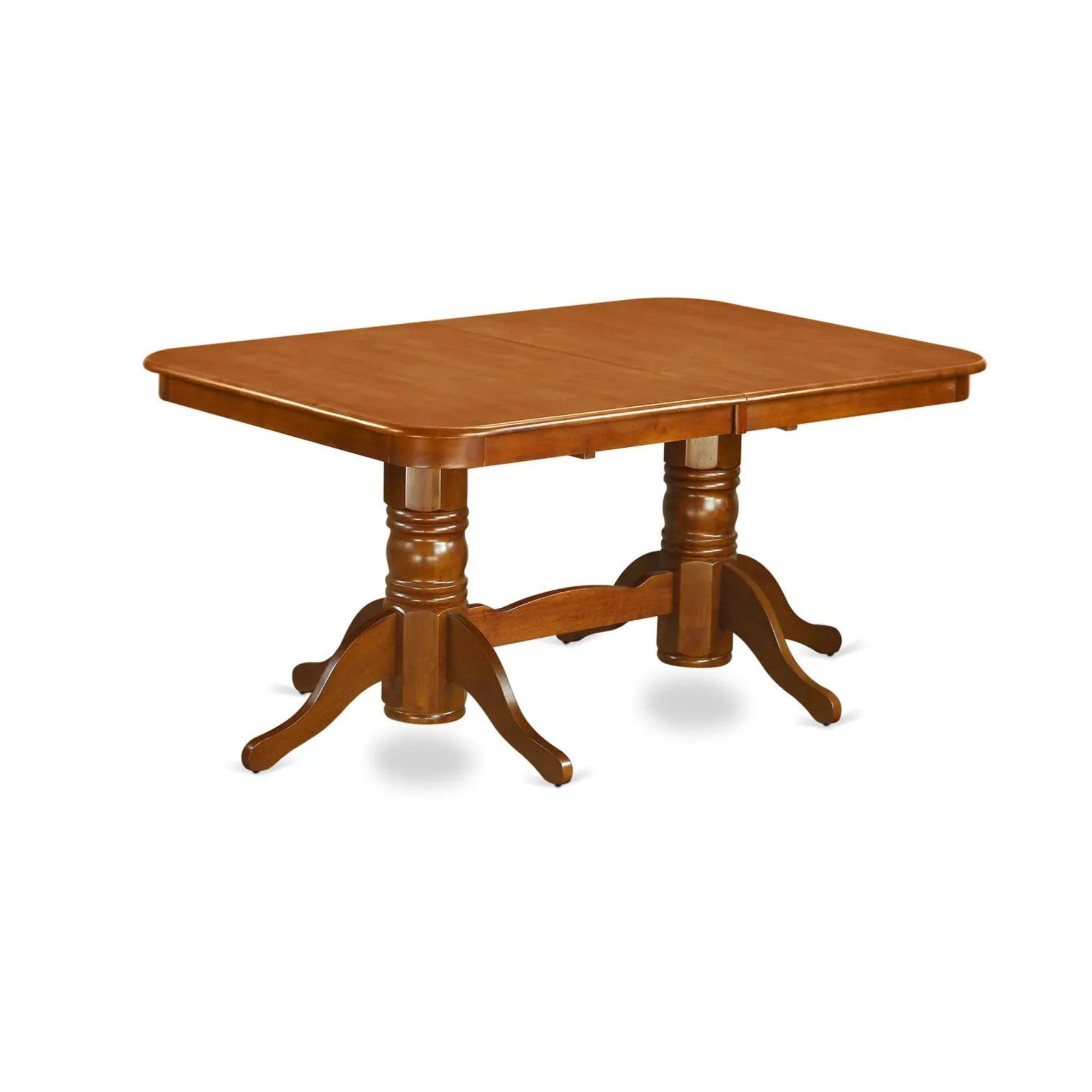 Amazon.com - East West Furniture NAT-SBR-TP Napoleon Dining Table