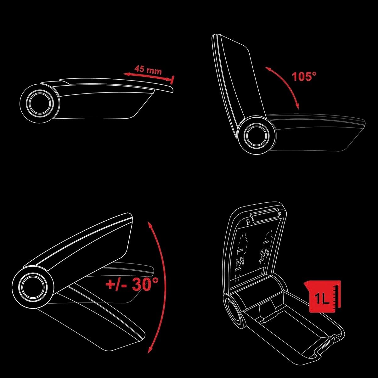 Amazon | Rati Armster3 アームスター3 アームレスト トヨタ ヤリス  
