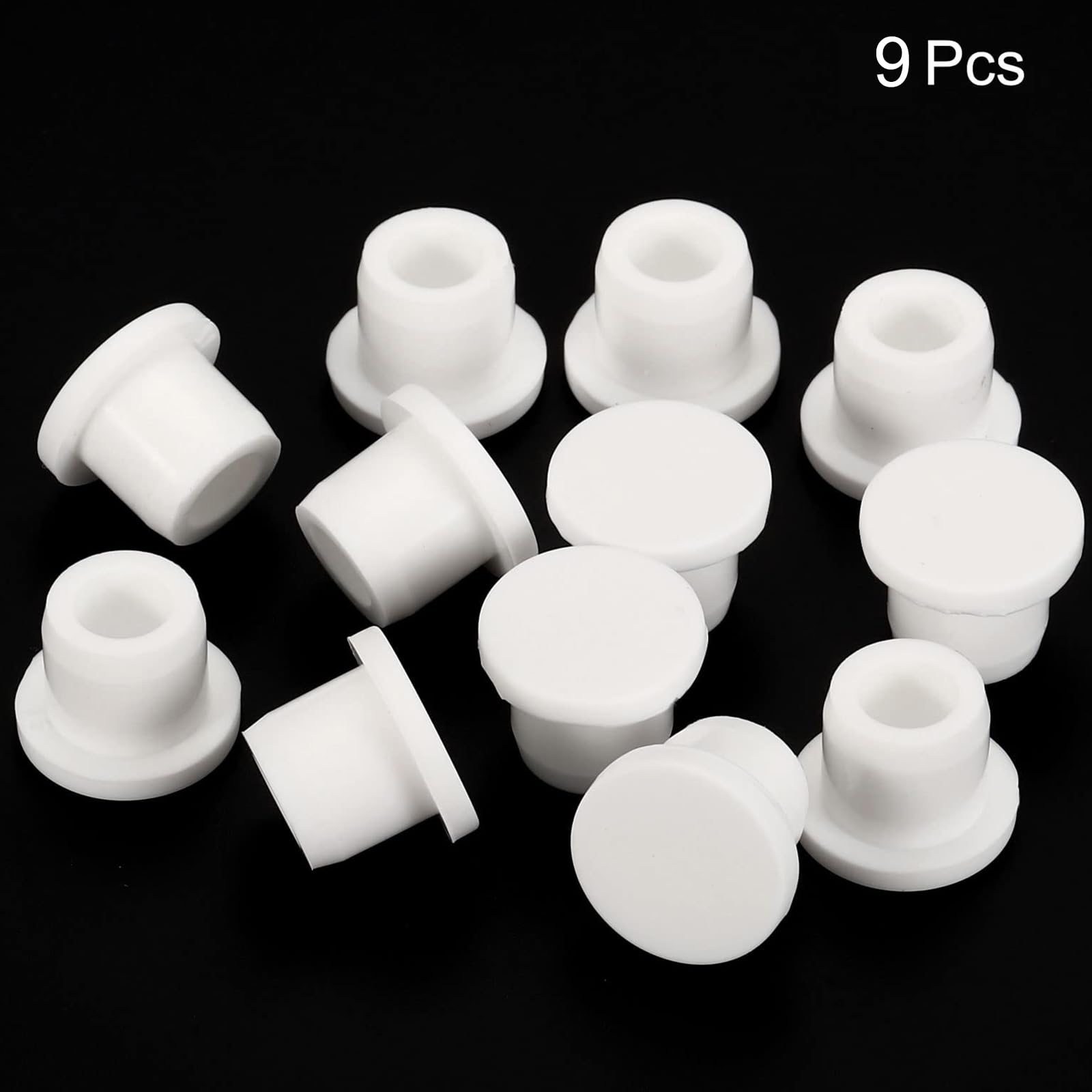 TA-VIGOR 9Pcs Silicone Hole Plugs, 12mm Diameter Hole Stoppers - Image 3