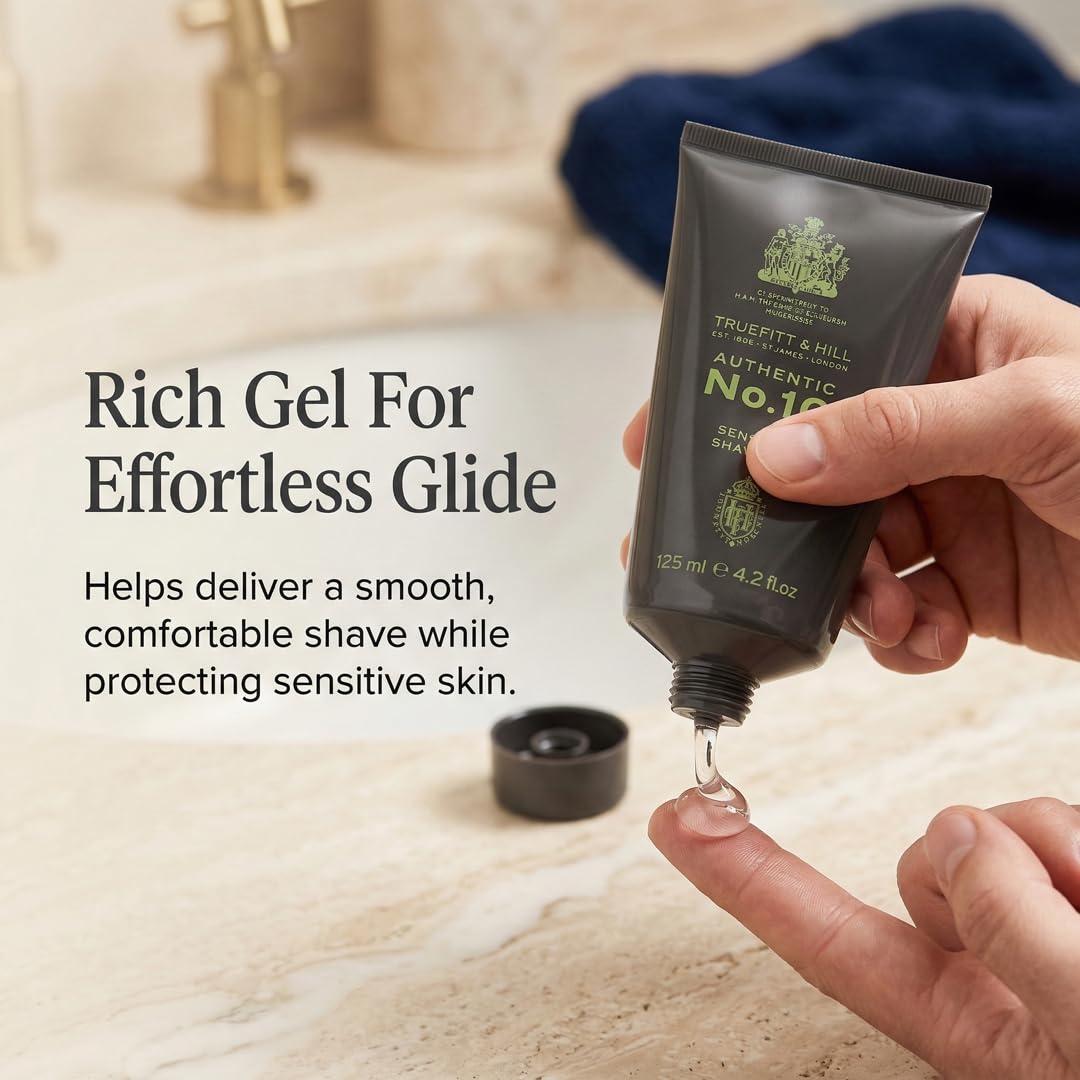 Amazon.com: TRUEFITT & HILL Authentic No.10 Sensitive Shaving Gel