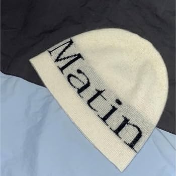 Martin Kim ビーニー　ホワイト Matin kim マーティンキム ビーニー ホワイトの通販 by