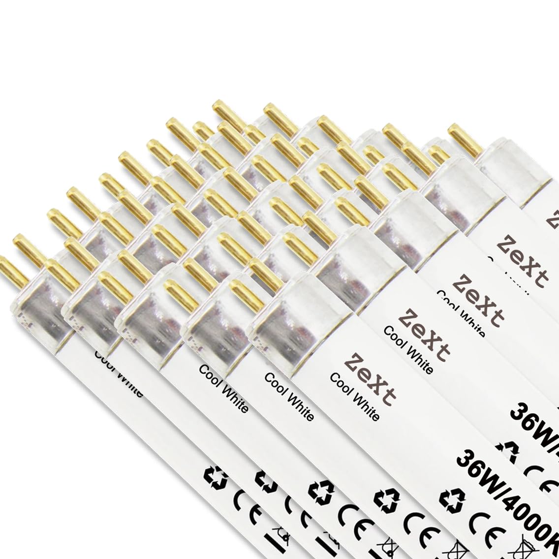 25 X lámpara fluorescente Tubo Fluorescente 36 W 840 4000 K Neutral Neon lámpara 120 cm T825 X = 2,12 €/unidades)