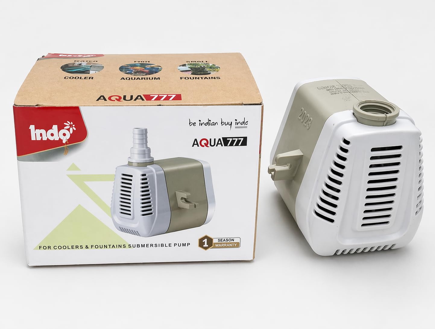Indo Aqua777 18Watts Submersible Pump for Air Cooler | 165–220V AC