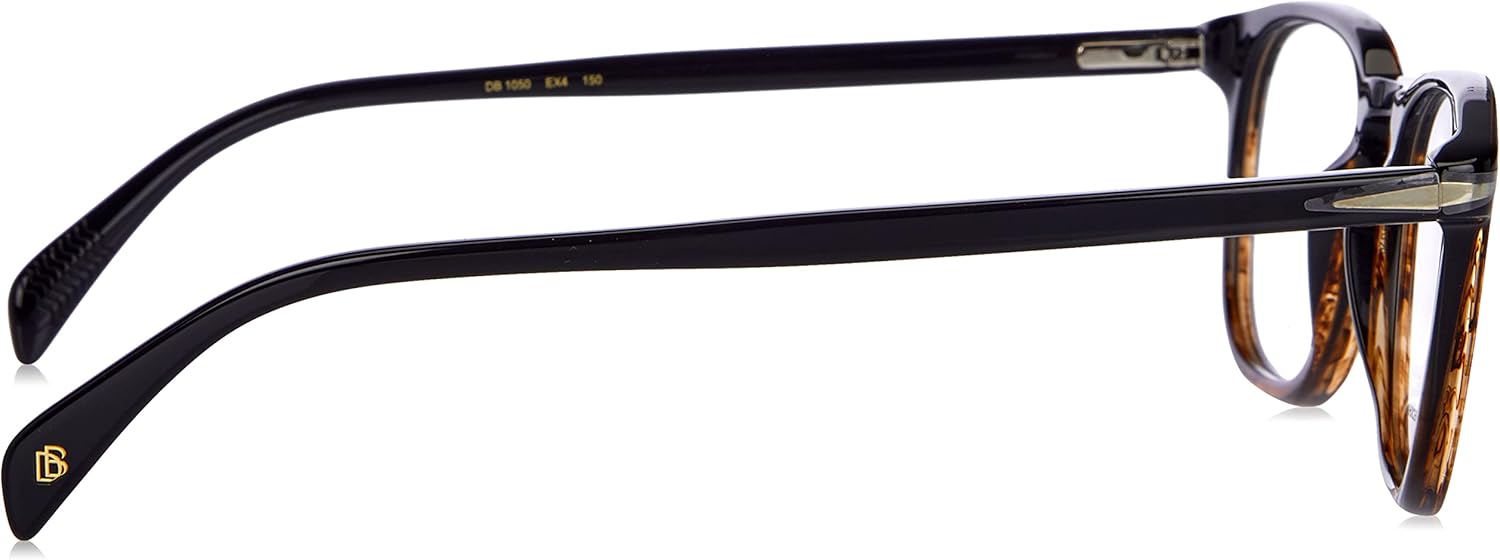 DAVID BECKHAM 眼鏡 DB 1050 EX4 ブラウンホーン 49/150/20 David