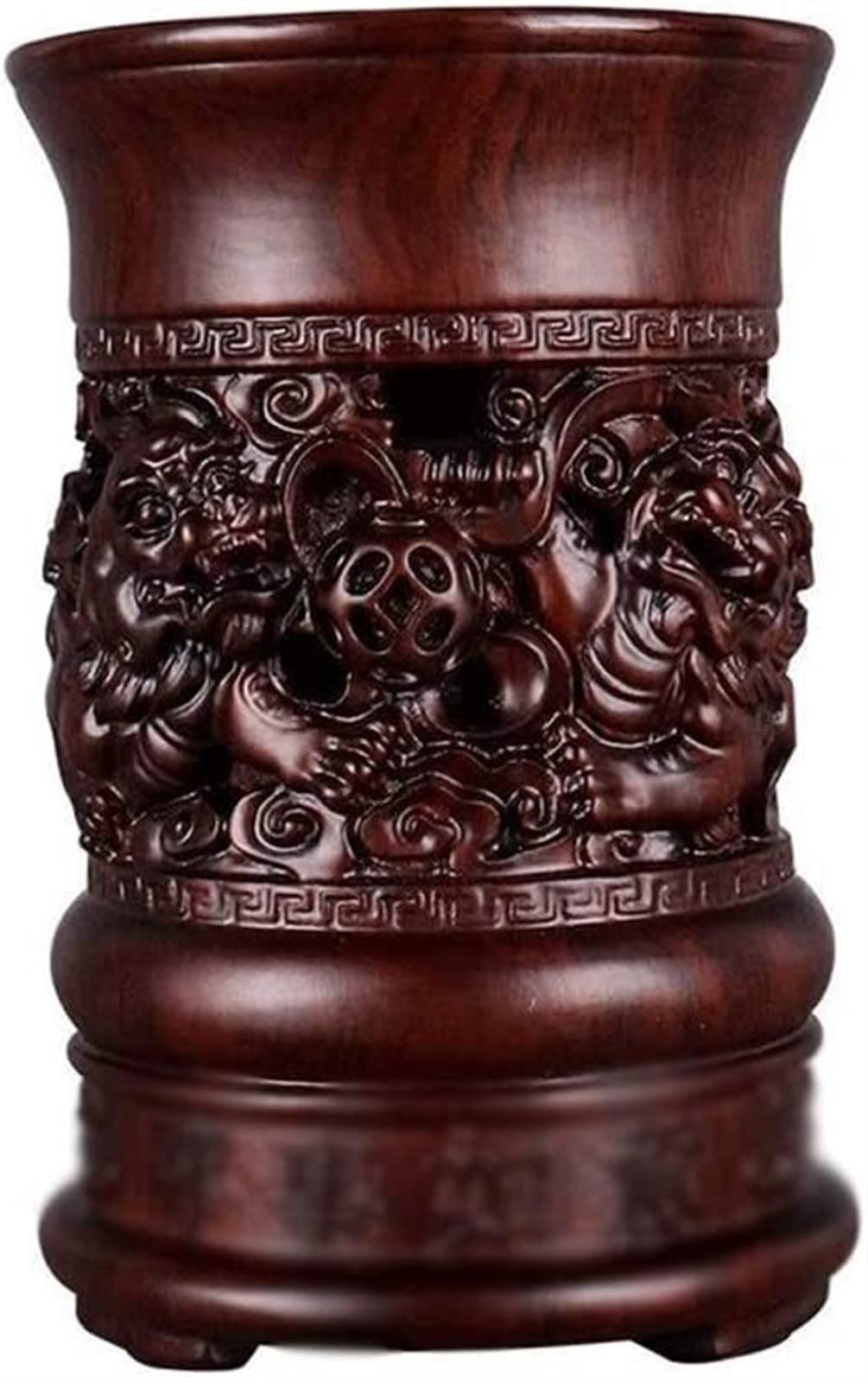 Stiftehalter aus Naturholz Stift, Stiftbecherhalter Stifthalter for Schreibtisch.