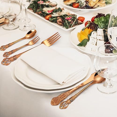 Miniatura 6 de AARAINBOW Juego de cubiertos de acero inoxidable de 7 piezas, portátil, reutilizable, juego de utensilios de viaje, incluye palillos, cuchillo,