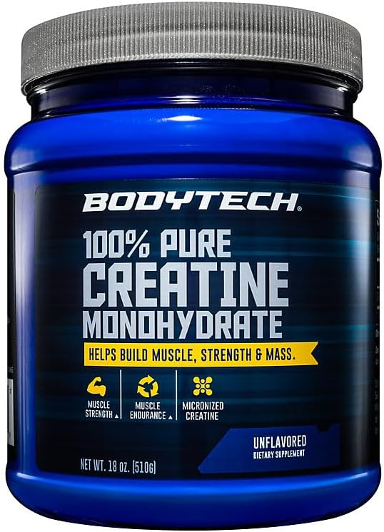 Creatine Monohydrate Powder, Unflavored, 18 Oz, 102 Servings