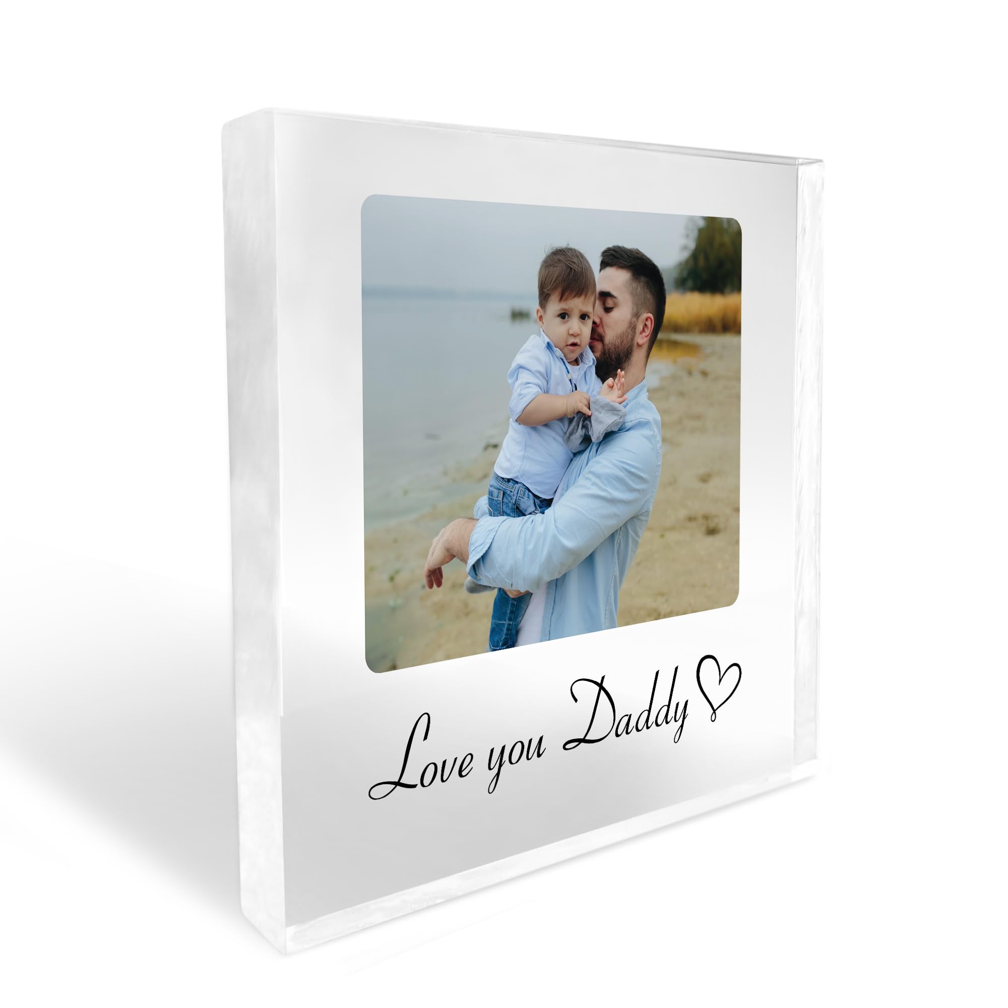 Red Ocean Personalised Daddy Gift For Birthday Christmas Love You Daddy Gift From Daughter Or Son Keepsake