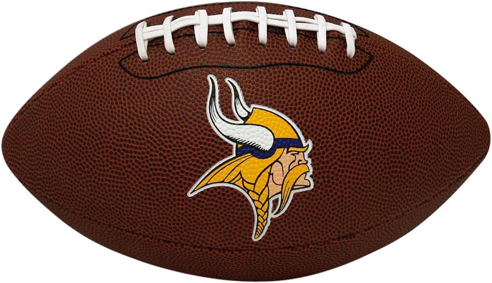 Rawlings NFL Game Time Full Size Football, Minnesota Vikings : Sports Related Merchandise : Sports & Outdoors