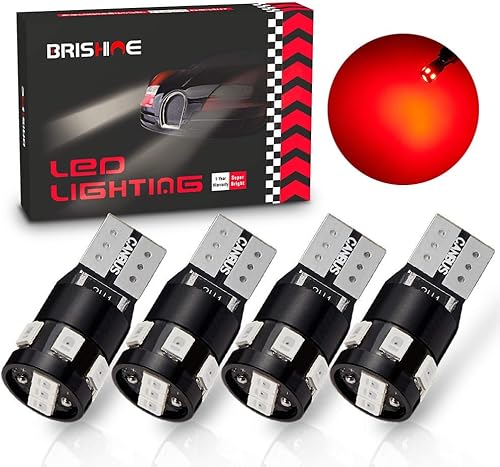 Miniatura 32 de Bombillas 194 168 2825 W5W T10 LED de 300 lúmenes, extremadamente brillantes, sin errores, Canbus, 9 conjuntos de chips LED SMD 2835 para luz