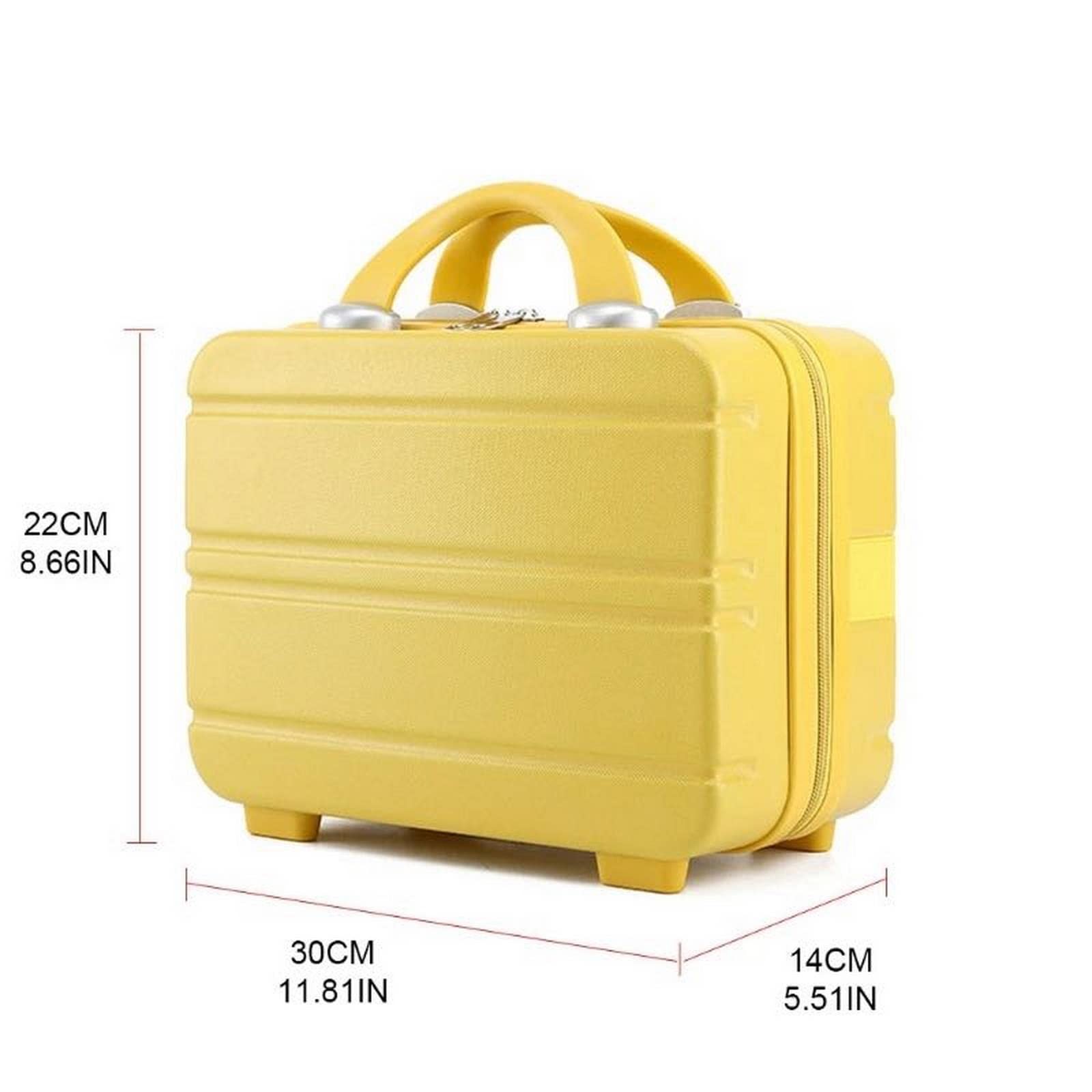 MOGSA Neceser portátil de viaje para mujer, bolsa de cosméticos, color negro