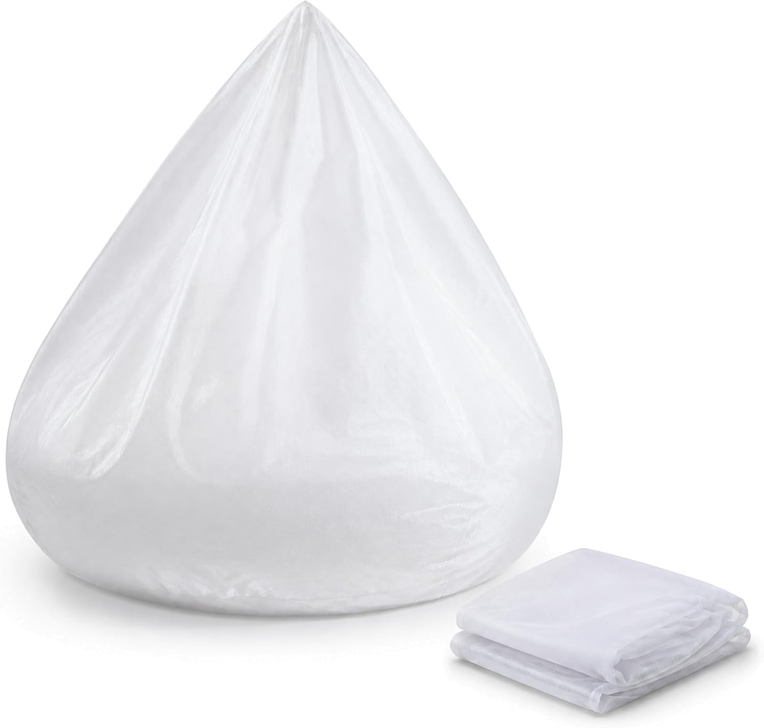 2pack Bean Bag Inner Liner Cover, Replacement Inner Bag with Zipper 5feet