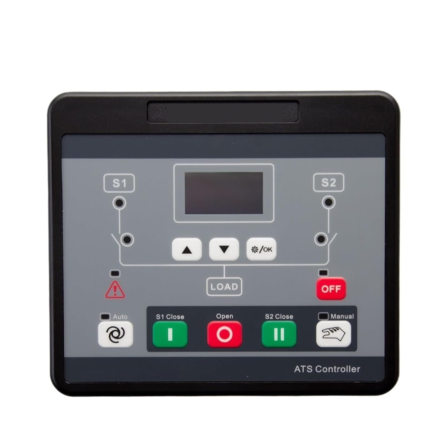 HAT363C Dual Power Automatic Switching Controller with Integrated OLED Display, Special for Motor Isolation Switch