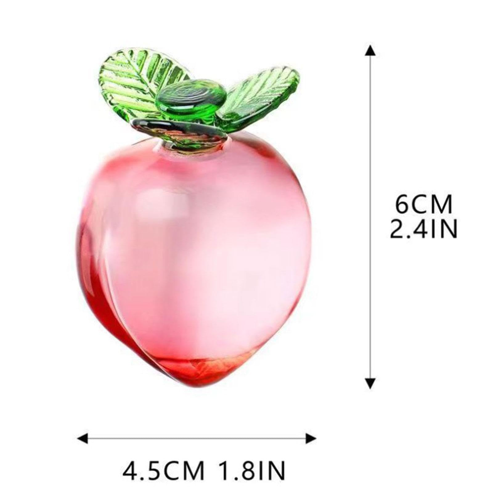 Amazon.co.jp: Generic ガラスフルーツ置物クリスタル像文鎮グッズ