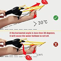 Vista 2 de Lanzador de globos de agua; honda de globo de agua; tirachinas de globo de aguas bestias/cañón/lanzador; (1 largo alcance+1 rango cercano)