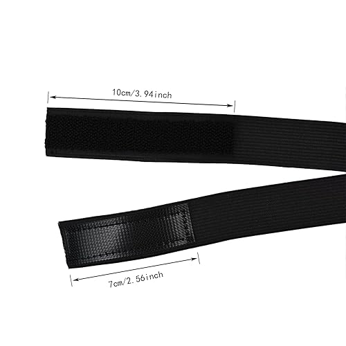 Miniatura 2 de 6 bandas elásticas de encaje de fusión ajustables para peluca de encaje frontal (1 pulgada de ancho)