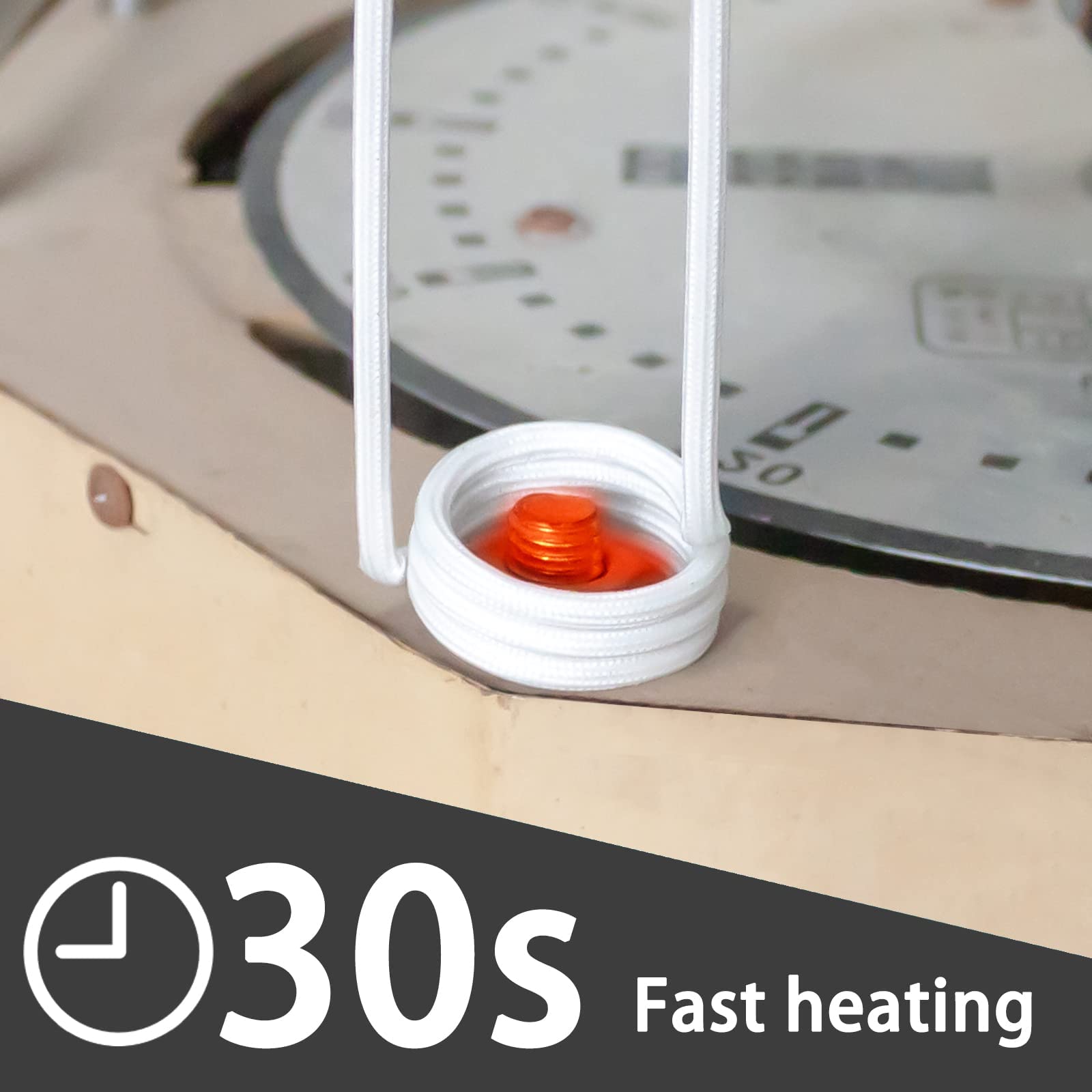 Solary Chauffage à Induction Magnétique à Main, 1000 W 110 V, Outil Thermique Sans Fil Avec 12 Bobines Pour Retirer La Vis Rouillée