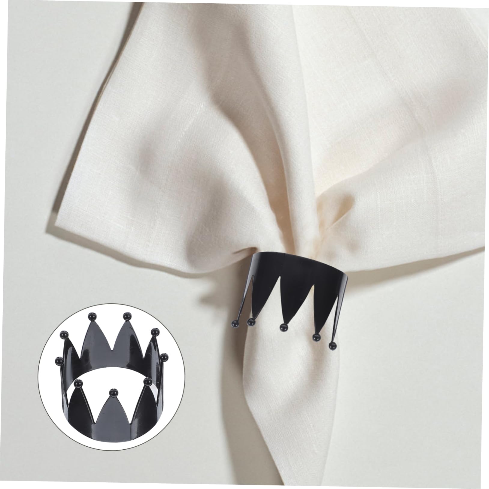 GLEAVI 4 Set Portatovagliolo Metallo Forma Per Decorazione Per Matrimoni E Speciali 4 Pezzi*4