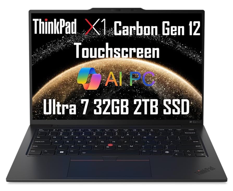 Amazon.com: Lenovo ThinkPad X1 Carbon Gen 12 Laptop (14