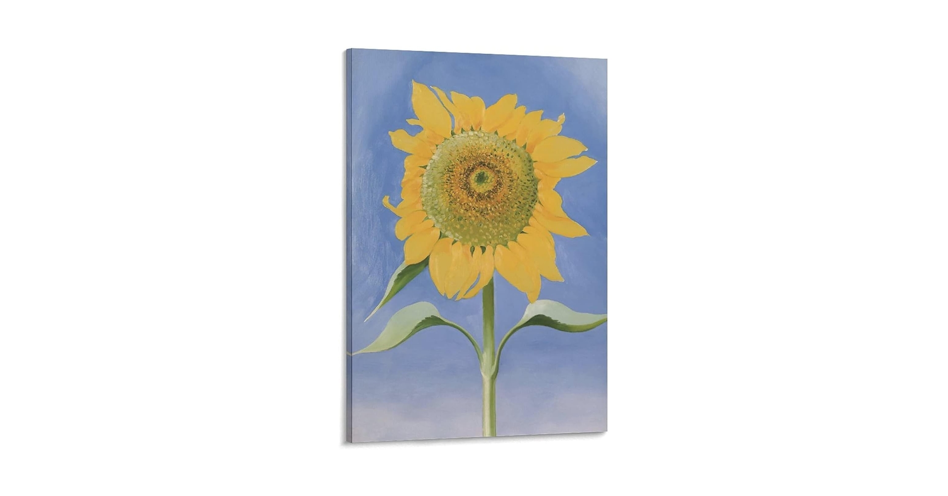 ジョージア・オキーフ 「ひまわりSUNFLOWER」　額付き 高級アートプリント ジョージア・オキーフ 「ひまわりSUNFLOWER」 額付き 高級アート