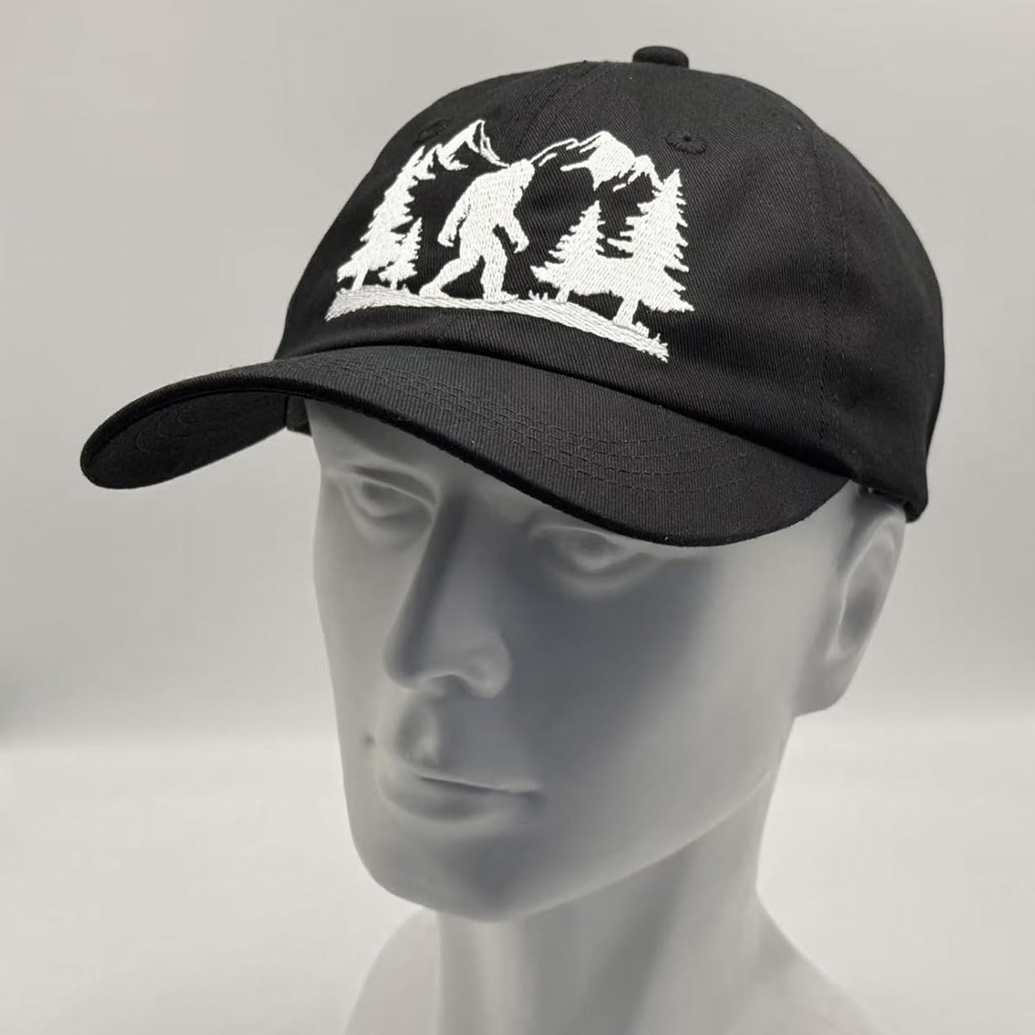 Embroidered Mountain Baseball Cap for Men Adjustable Pink Hat for Women - Outdoor Adventures Hunting Hiking - Image 4