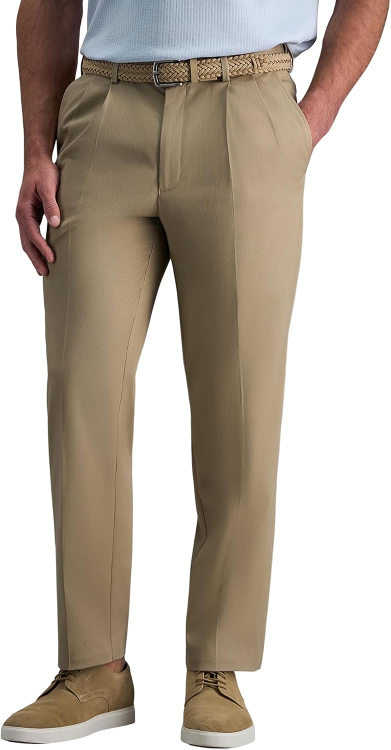 Haggar Mens Premium No Iron Khaki Classic Fit Nigeria Ubuy