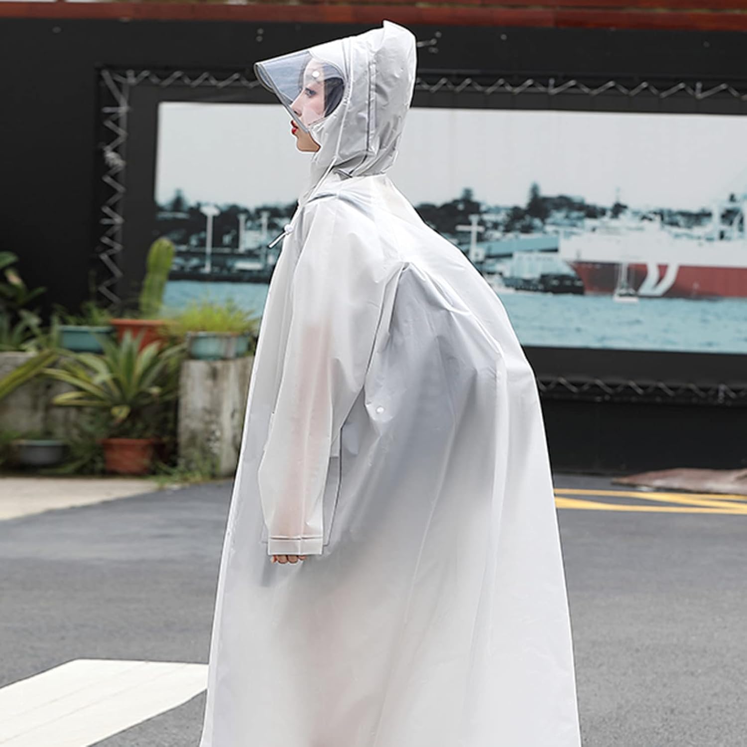 レインコート レディース メンズ 撥水加工 自転車 バイク レインポンチョ 魔法レインコート ロング 大きい 二重つば オシャレ 通勤通学 魚釣り 収納便利 防風防水 防塵防雪 軽量 厚手 自転車ポンチョ 男女兼用 人気ブランドの