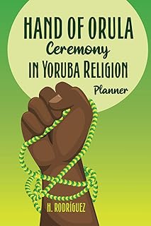 Mano de Orula Ceremony: important advices for the care of Orula, duties and obligations: planner 6x9 inches, 110 pages, ceremony preparations, white paper, goals, list, contacts, daily calendar, ashé