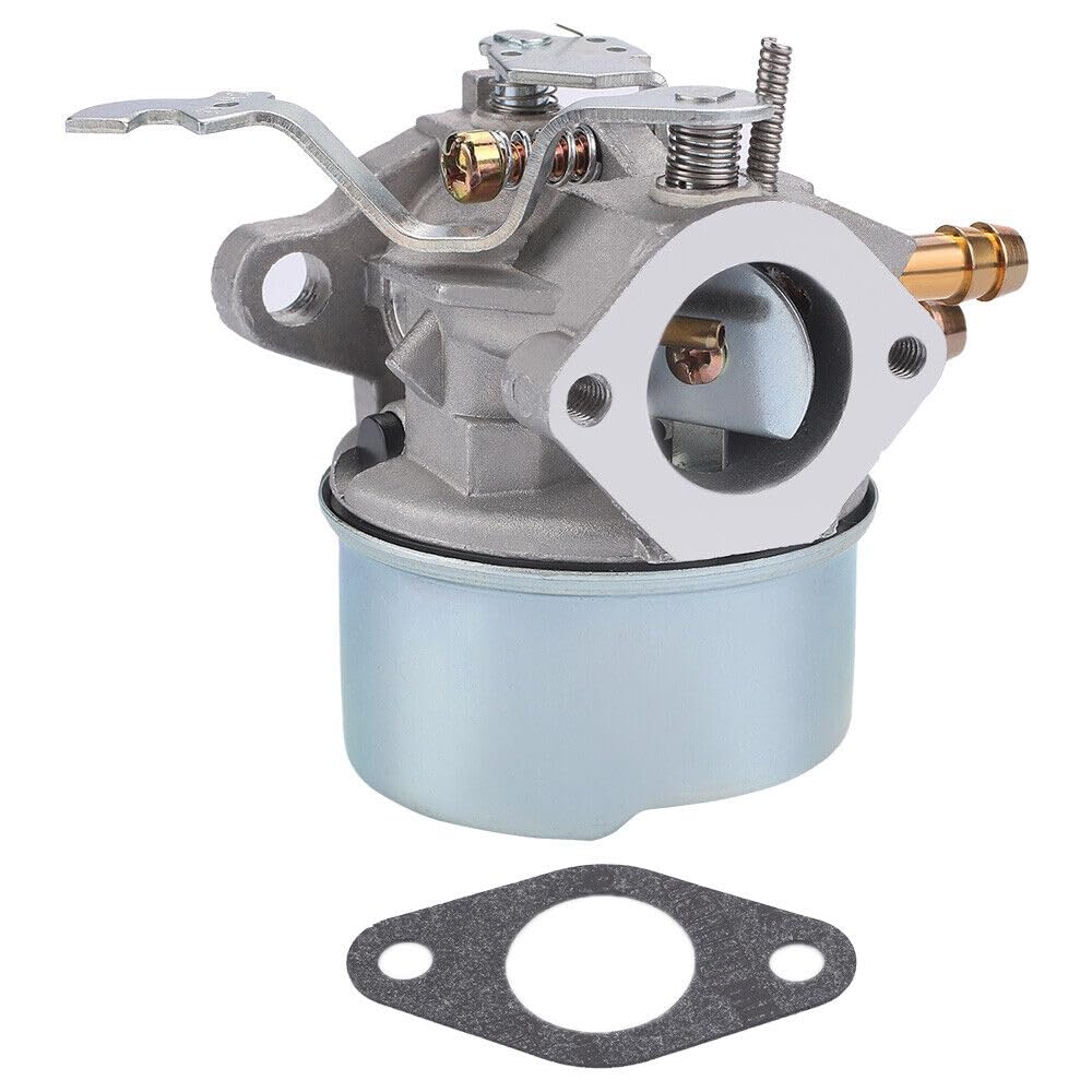 Yomoly Carburetor Compatible with Troy Bilt Super Bronco 21A-643B711 Tiller Replacement Carb