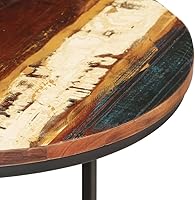 Vista 6 de Coffee Table mesa de Centro para salaNesting Tables 2 pcs Solid Reclaimed WoodSuitable for bedrooms, Living Rooms, and Dining Rooms