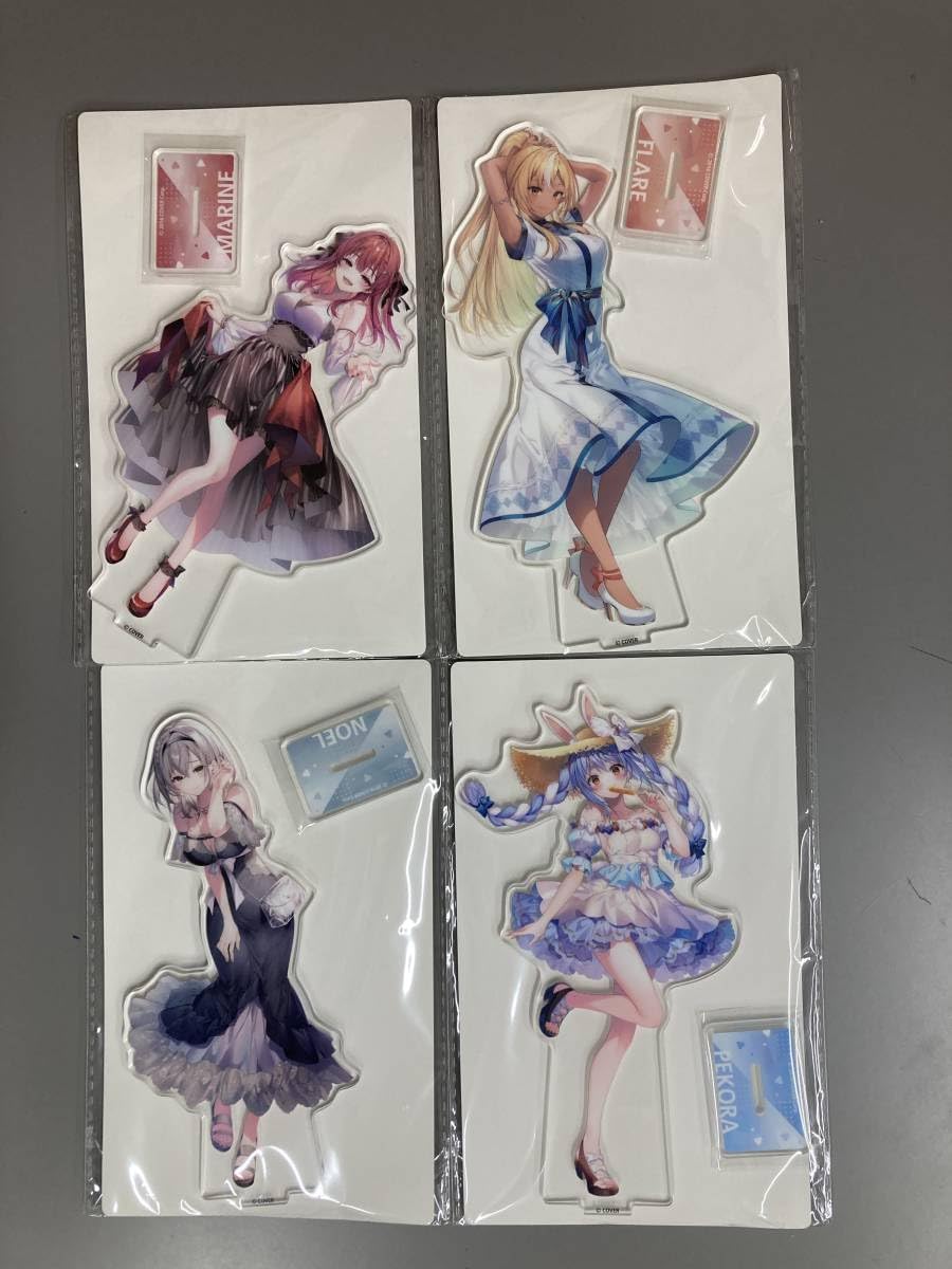 ホロライブ GIGO限定 アクリルスタンド クリアファイル 全種セット② ホロライブ GiGO アクリルスタンド クリアファイル セット