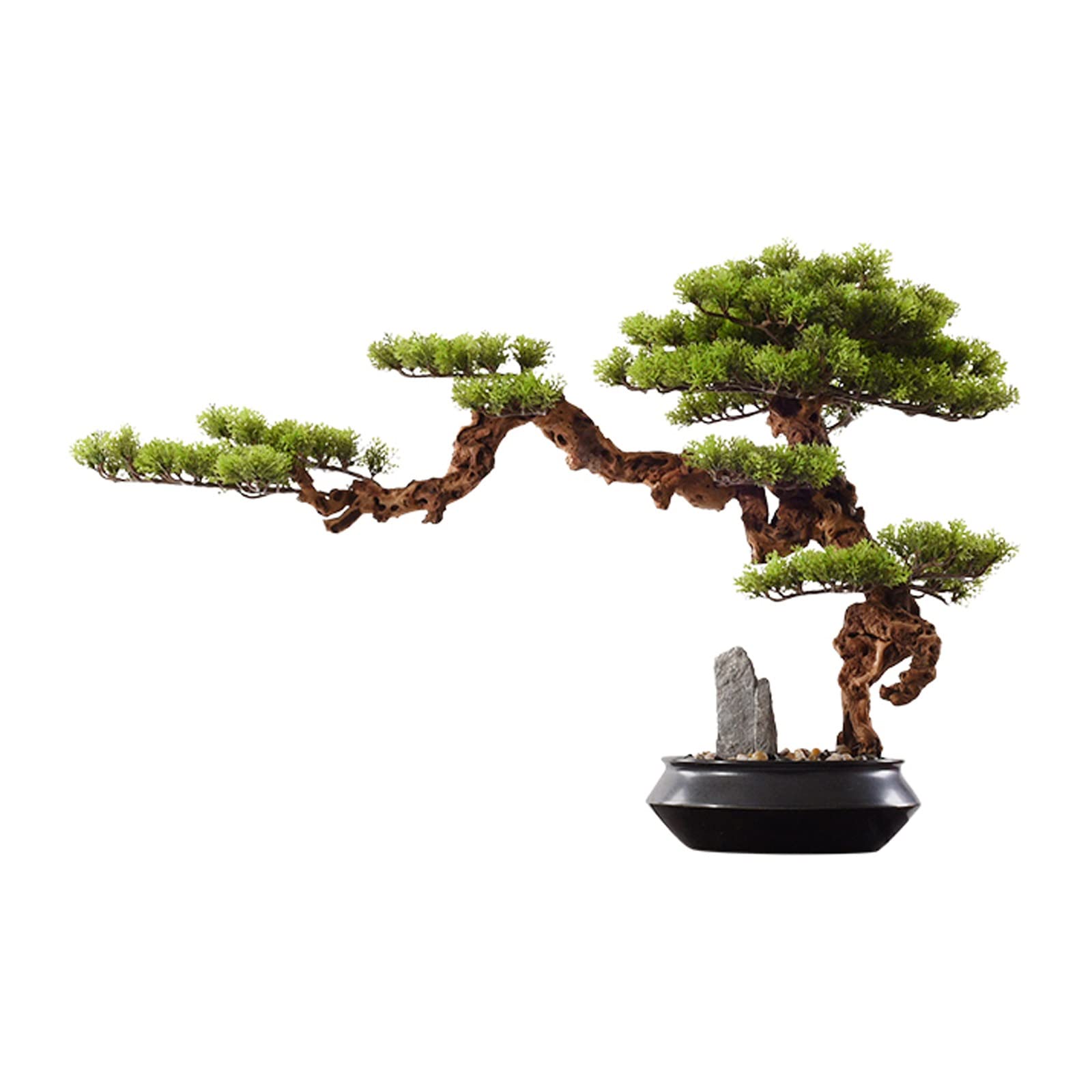 GTHTUHFD Simulation Tree Artificial Bonsai Fake Tree Plant Decoration Plants In Pot Artificial Bonsai Pine