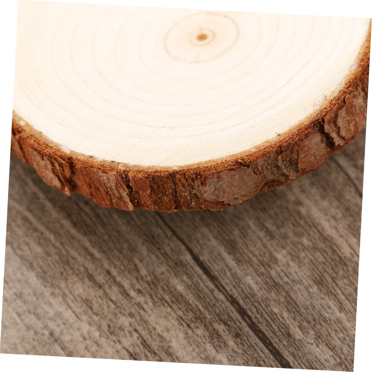NUOBESTY 15stücke Holzscheiben Für Bastelprojekte Natürliche Baumscheiben Für Hochzeitsdekorationen Tischnummern Und Kreative Handarbeiten