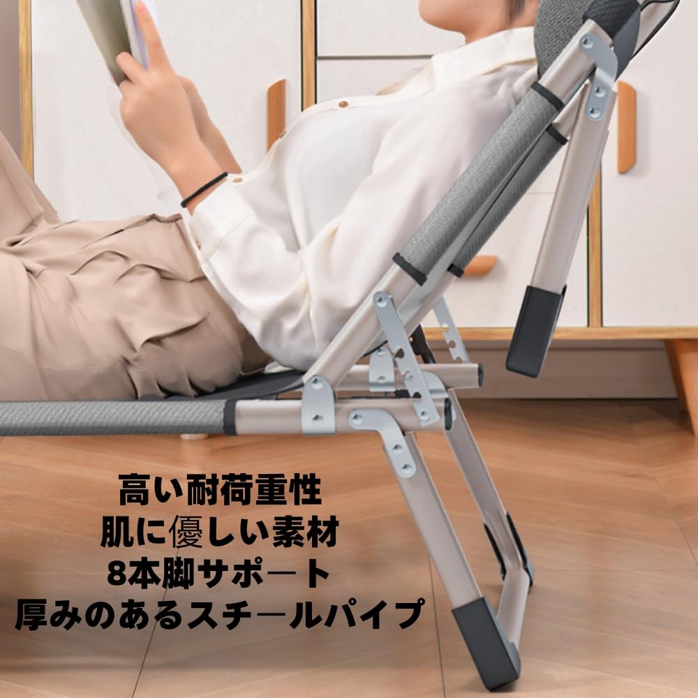 Amazon.co.jp: Duojidianzi 折りたたみベッド 簡易ベッド 枕付き