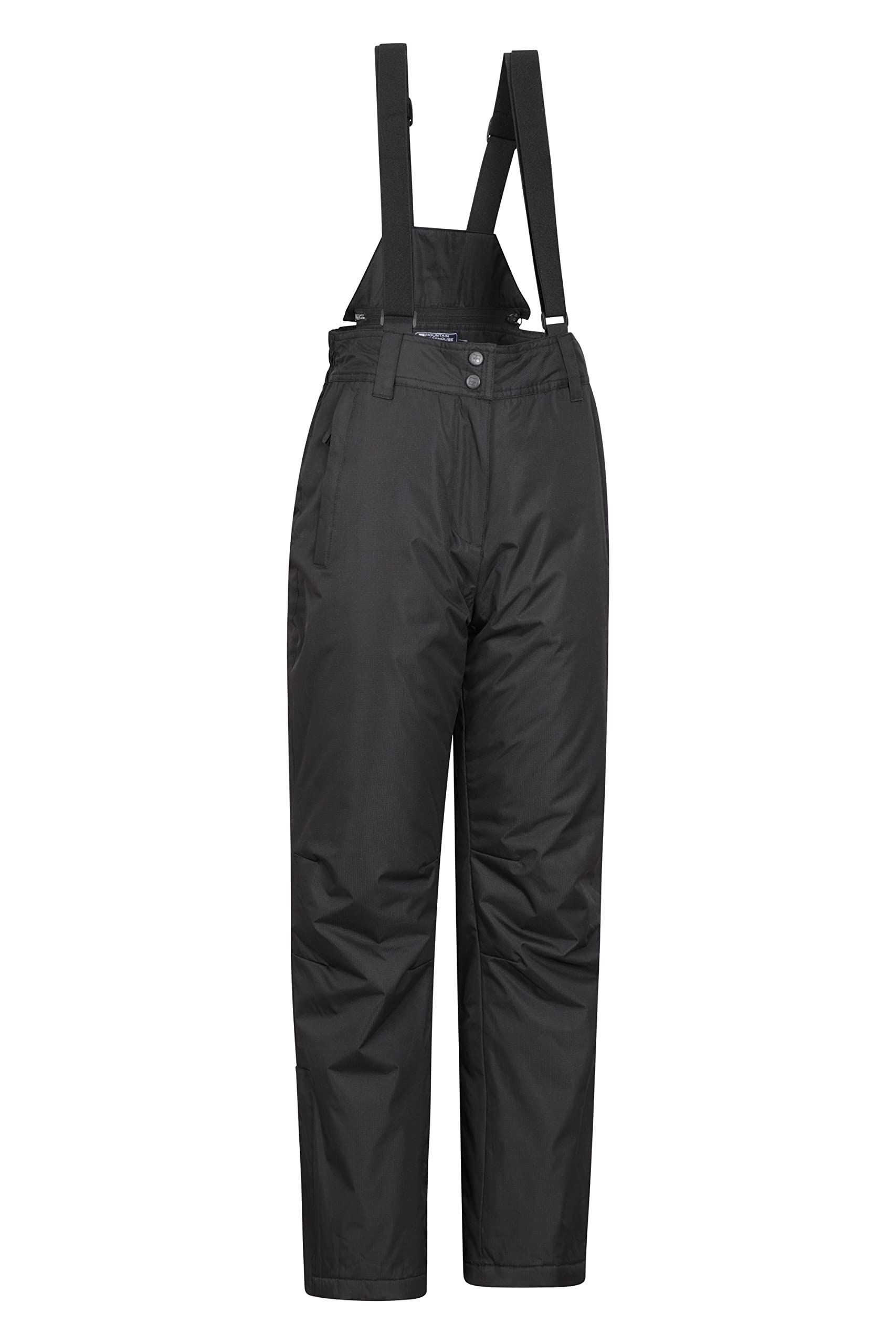 Mountain Warehouse Pantalon de Ski Femmes Moon - Déperlant, Taille réglable, Bretelles détachables, Poches - Idéal pour Le Ski, Hiver