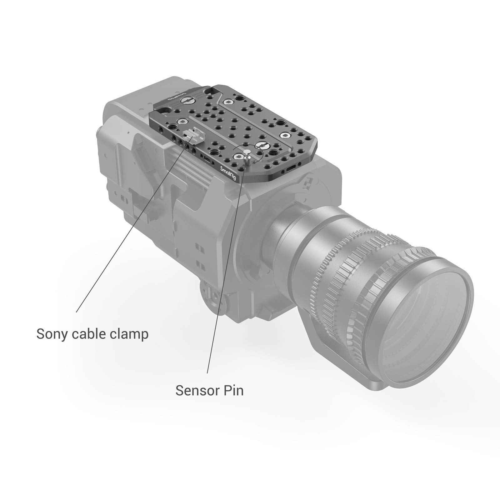 Amazon.com : SmallRig FX9 Camera Top Plate Kit for Sony PXW-FX9