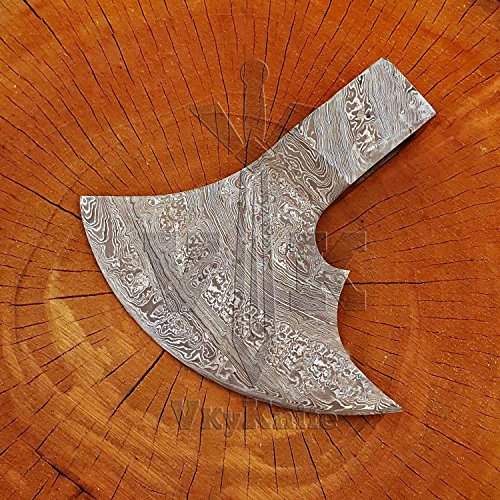 Handmade Damascus Steel Axe Hatchet Head only JNR9018 - Thumbnail 3