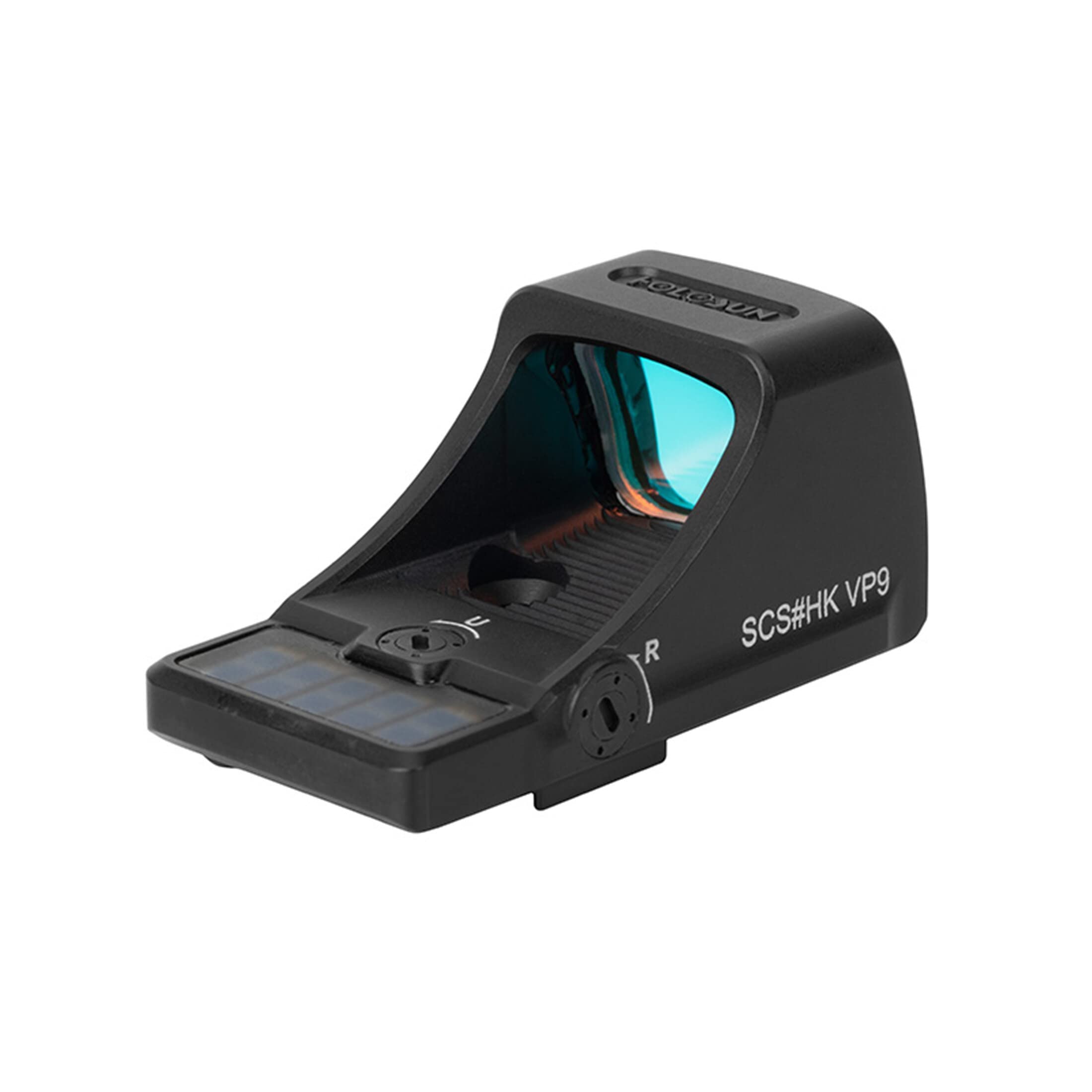 Holosun SCS-VP9-GR Offenes Reflex Rotpunktvisier + wechselbarem 2MOA Punkt, 32MOA Kreis Absehen Solarzelle, schwarz, Jagd, Sportschießen Softair, Tactical mini - 70156911