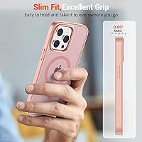 Vista 1110 de SUPFINE Funda magnética para iPhone 11 (compatible con MagSafe) (protección contra caídas de grado militar), translúcida mate a prueba de golpes