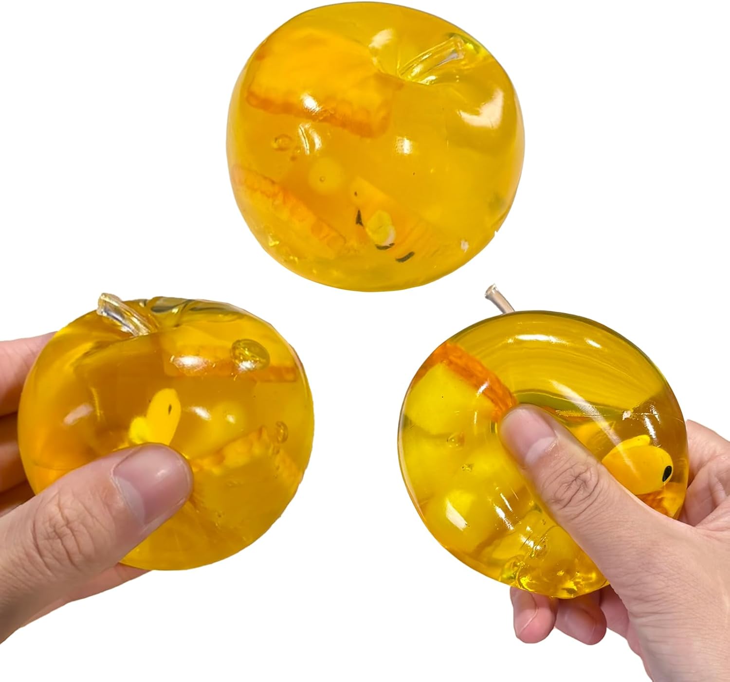 ストレスアップル タバ スクイッシー 不安 感覚 スクイーズ フィジェットトイ スローライズ 教室での賞品 心を落ち着かせる子供 大