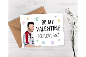 4.25 x 5.5 Folded Valentine's Day Cardstock Greeting Card