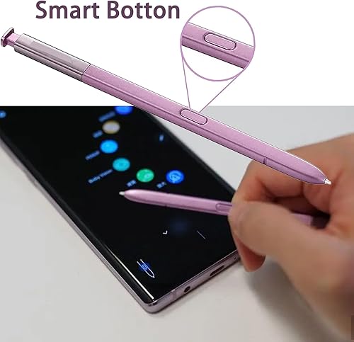 Miniatura 4 de Galaxy Note 9 - Lápiz óptico de repuesto sin Bluetooth Stylus Touch S Pen para Samsung Galaxy Note 9 N960 todas las versiones (morado lavanda)